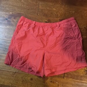 Columbia Pink Athletic Shorts Lightweight Elastic Waist